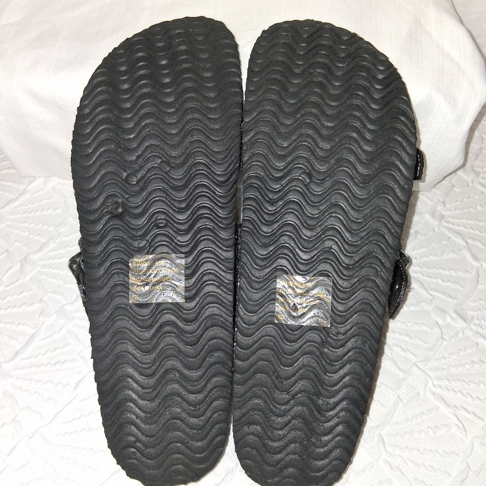 Madden Girl Women's Glitter Sandals - Silver Size 9.5 - Picture 13 of 16